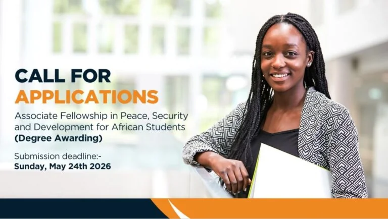 Bourse African Leadership Centre en Paix, Sécurité et Développement (2026/2027)