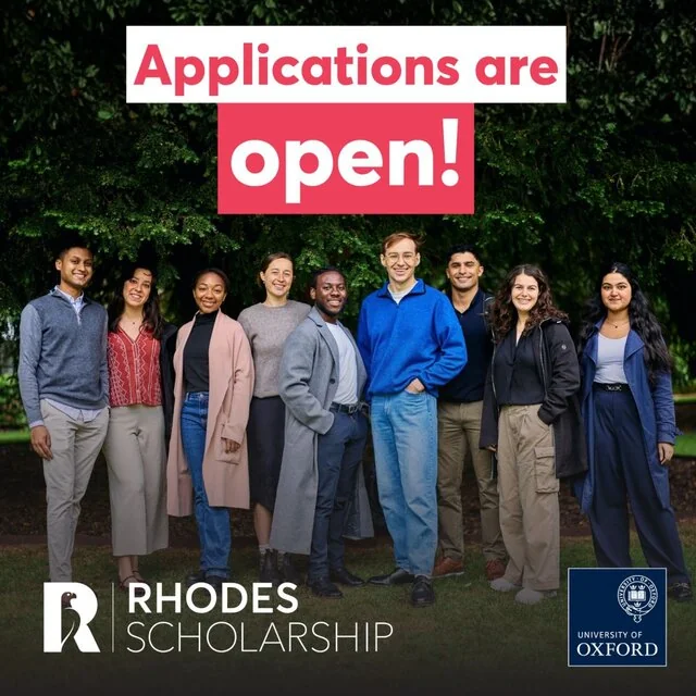 Bourses d'études Rhodes West Africa 2027 à l'Université d'Oxford (Entièrement financées)