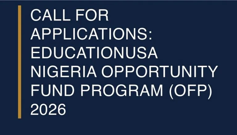 Programme Opportunity Fund (OFP) EducationUSA Nigéria 2026