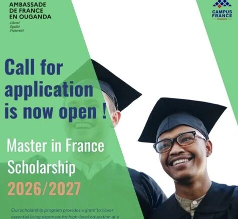 Bourses de Master 2026/2027 — Ambassade de France en Ouganda