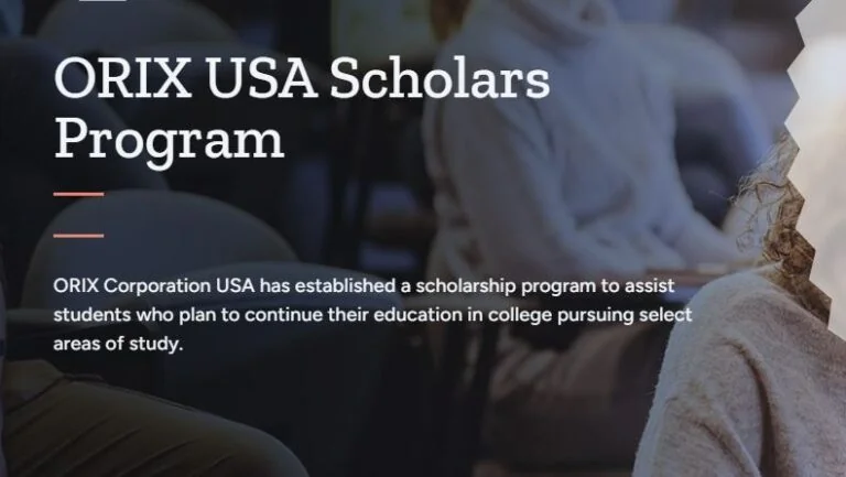 Programme de bourses ORIX USA 2026 (jusqu'à 5 000 $)