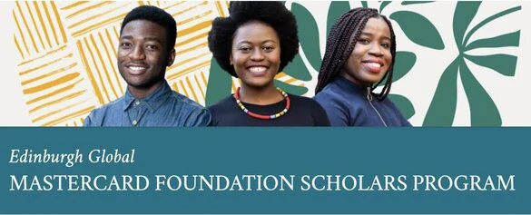 Programme de Bourses Mastercard Foundation 2027/2028 - Université d'Édimbourg