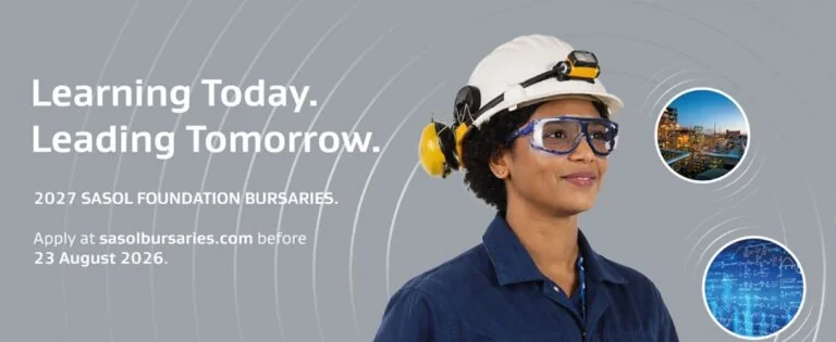 Programme de Bourses de la Fondation Sasol 2027