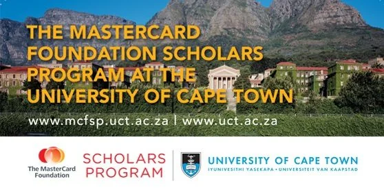 Programme de bourses MasterCard Foundation 2027 à l'Université du Cap (Afrique du Sud)