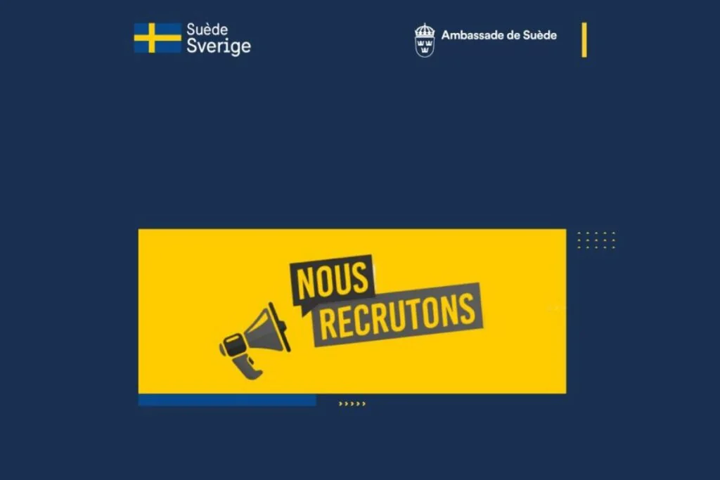 Recrutement : Administrateur à l'Ambassade de Suède en RDC