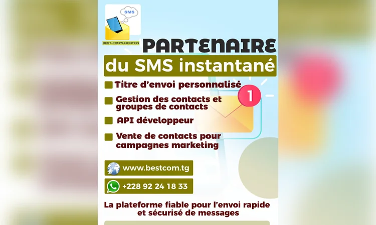 Boostez vos ventes avec une plateforme SMS professionnelle