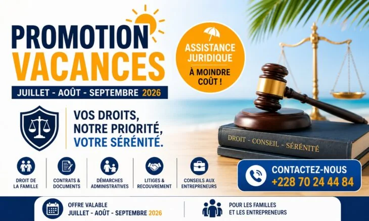 Offre Spéciale Vacances : Assistance juridique à moindre coût